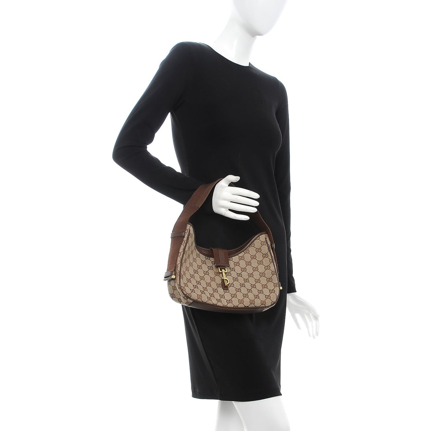 Monogram Shoulder Bag Brown