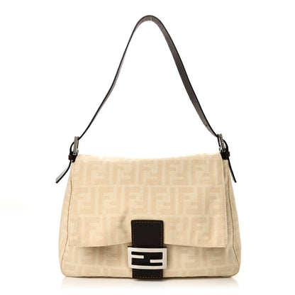 Fendi Zucca Mama Baguette Beige 1 of 9