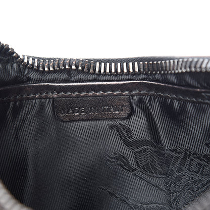 Burberry Calfskin Studded Shoulder Bag Black 7 of 11