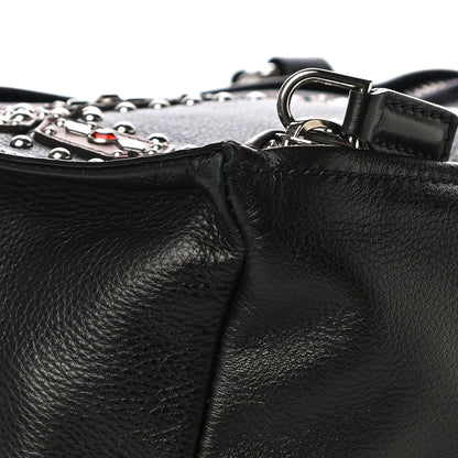 Givenchy Calfskin Small Studded Pandora Black Brown 7 of 8