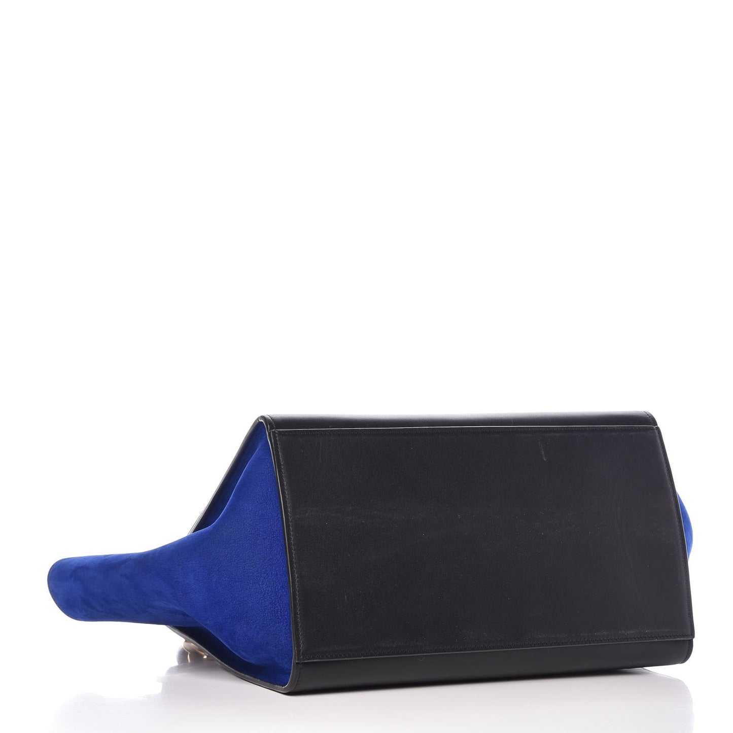 Bullhide Calfskin Nubuck Medium Tri-color Trapeze Coffee