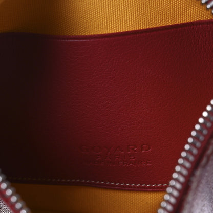 Goyard Goyardine Mini Senat Pochette Red 6 of 8