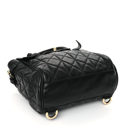 Mulberry Nappa Quilted Mini Cara Delevingne Convertible Bag Black 3 of 10