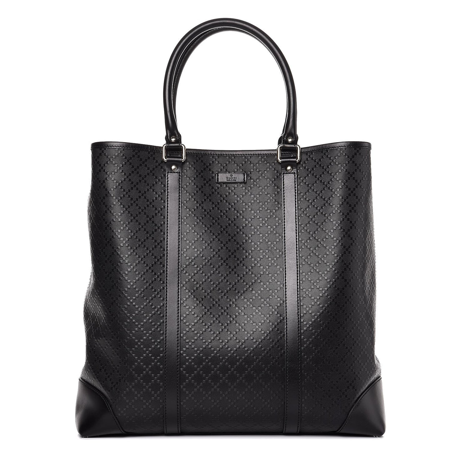 Diamante Joy Vertical Tote Black