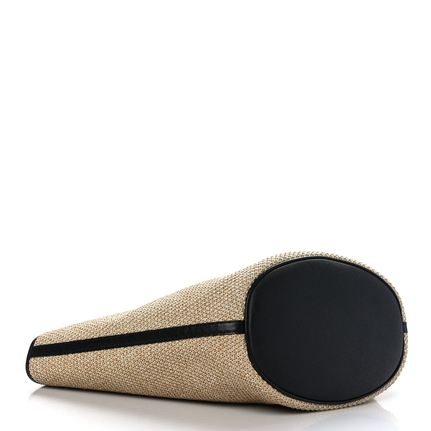 Louis Vuitton Raffia Saint Jacques Tote Black 5 of 9