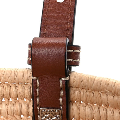 Loewe Raffia Small Square Basket Tote Bag Natural Tan 5 of 9