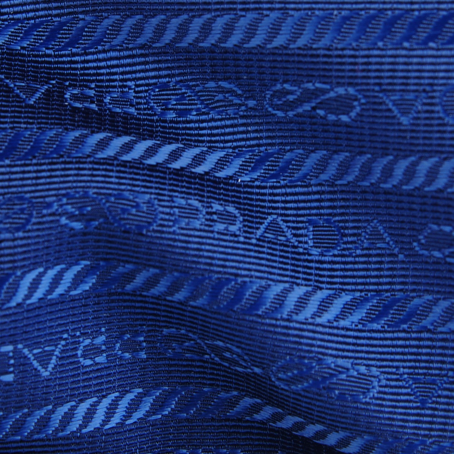 Prada Tessuto Saffiano Flat Flap Messenger Bag Black Bluette 2 of 10