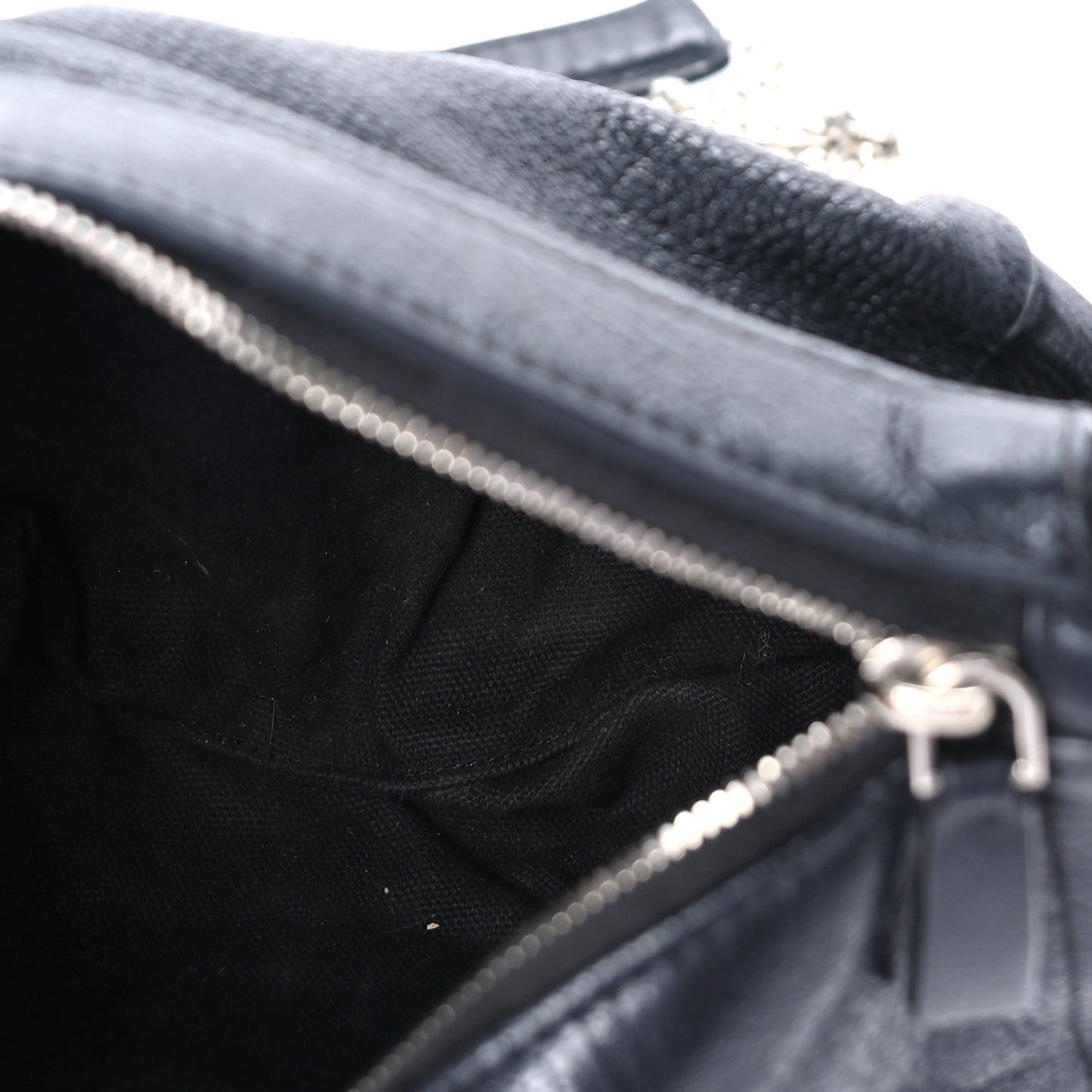 Sugar Goatskin Mini Chain Pandora Black