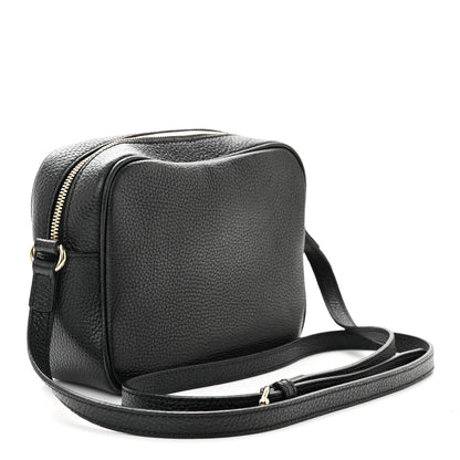 Gucci Pebbled Calfskin Small Soho Disco Bag Black 2 of 9