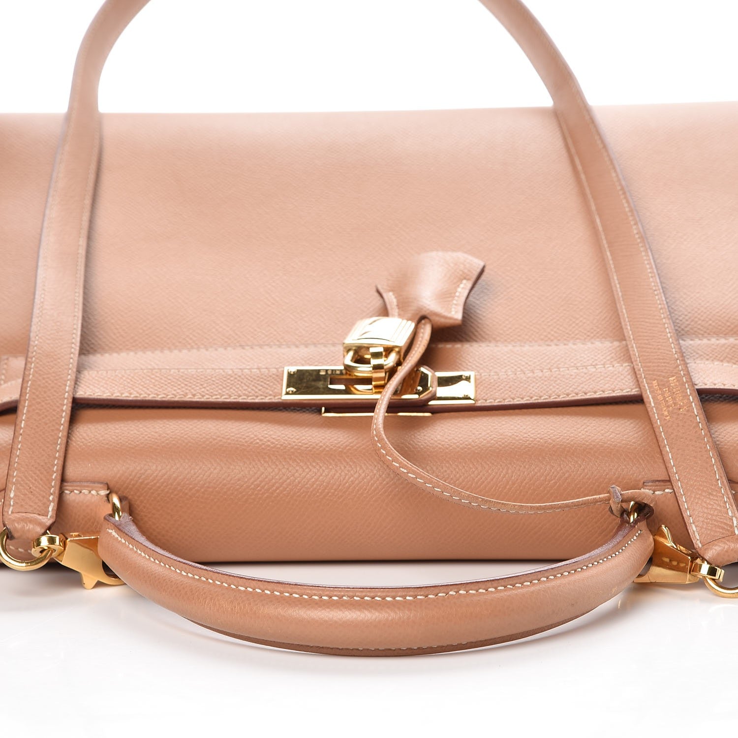 Hermes Courchevel Kelly Sellier 32 Gold 14 of 38