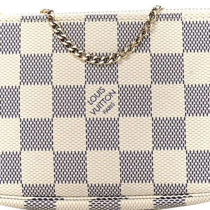 Louis Vuitton Damier Azur Mini Pochette Accessories 8 of 12