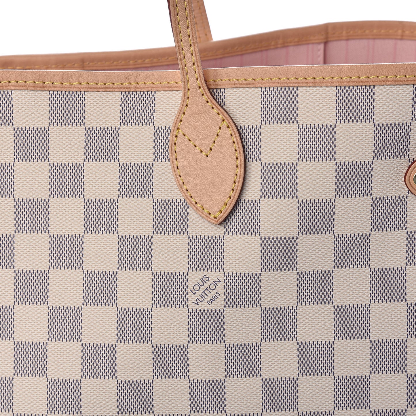 Damier Azur Neo Neverfull GM Rose Ballerine