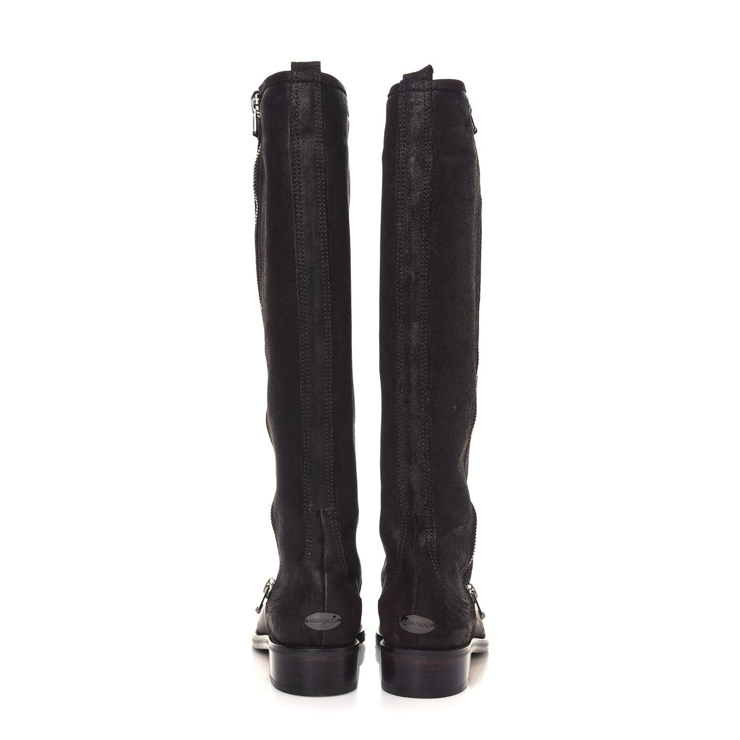 Suede Doreen Tall Boots 37 Brown