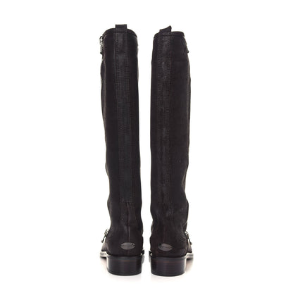 Jimmy Choo Suede Doreen Tall Boots 37 Brown 5 of 8