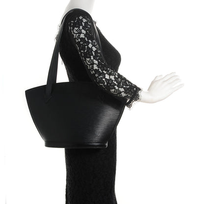 Louis Vuitton Epi Saint Jacques PM Black 2 of 7