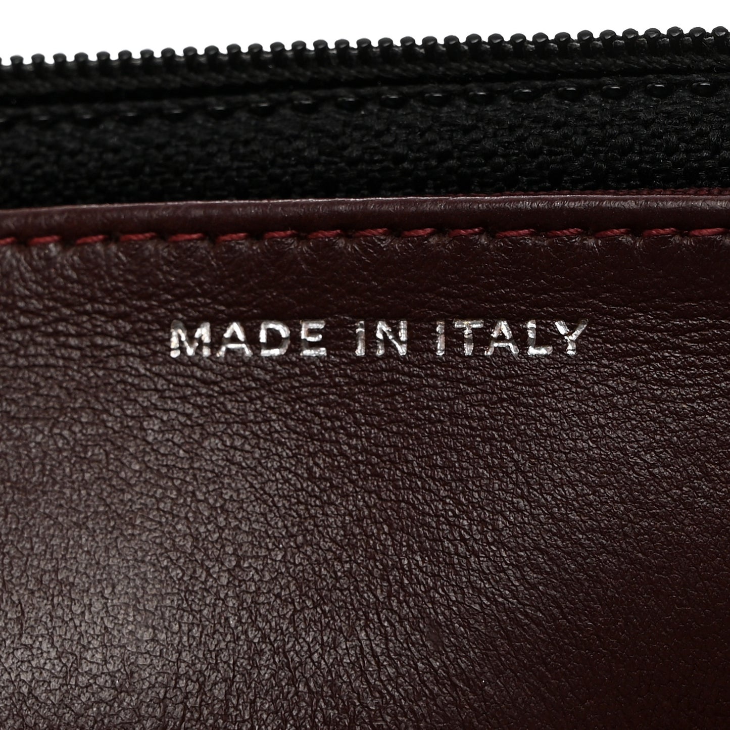 Lambskin Quilted Wallet On Chain WOC Black