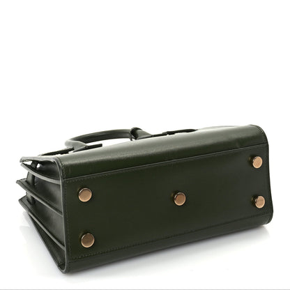 Saint Laurent Calfskin Nano Sac De Jour Green 3 of 9