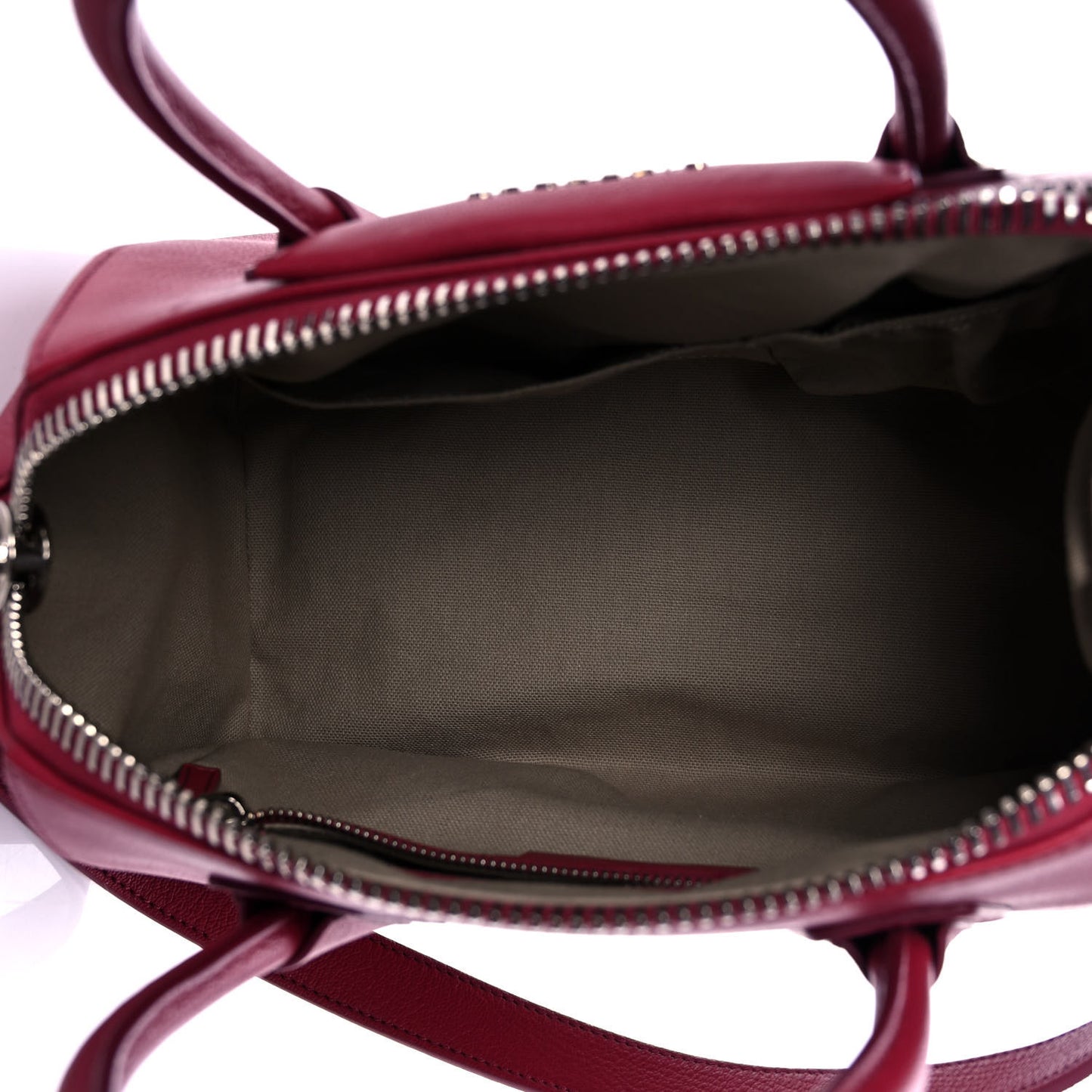 Sugar Goatskin Small Antigona Raspberry