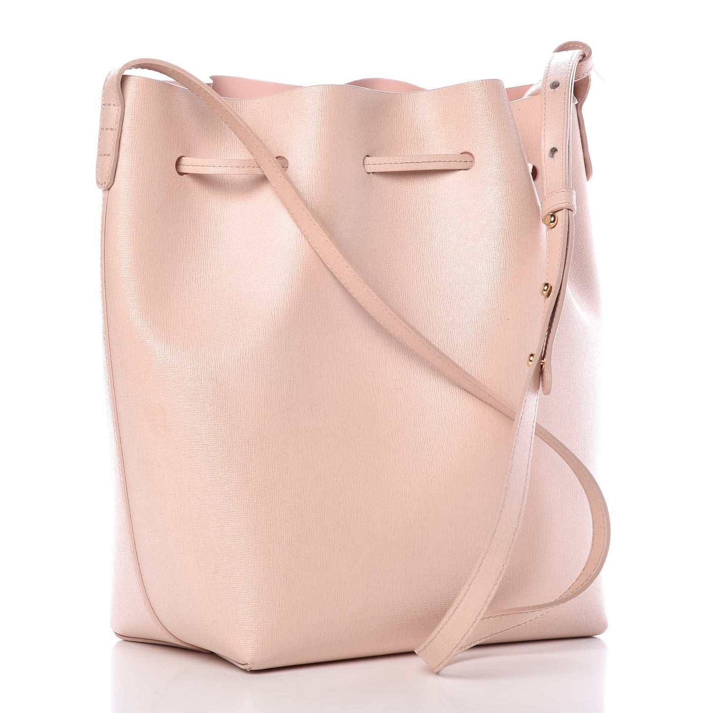 Saffiano Bucket Bag Rosa