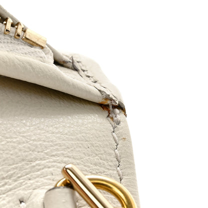 Gucci Calfskin Web Rajah Chain Card Case Wallet White 10 of 10