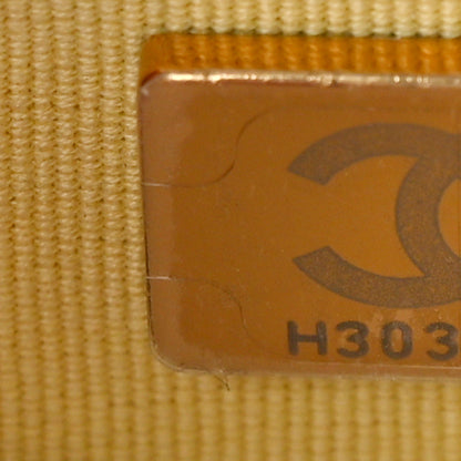 Chanel Caviar Quilted Wallet on Chain WOC Yellow 7 of 10