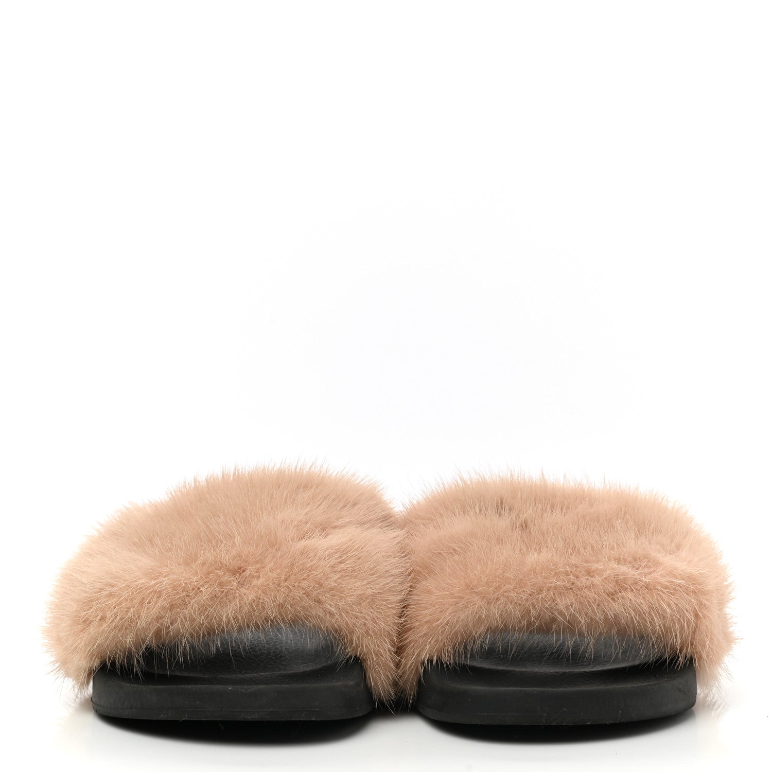 Givenchy Mink Rubber Slide Sandals 39 Rose Poudre 2 of 7