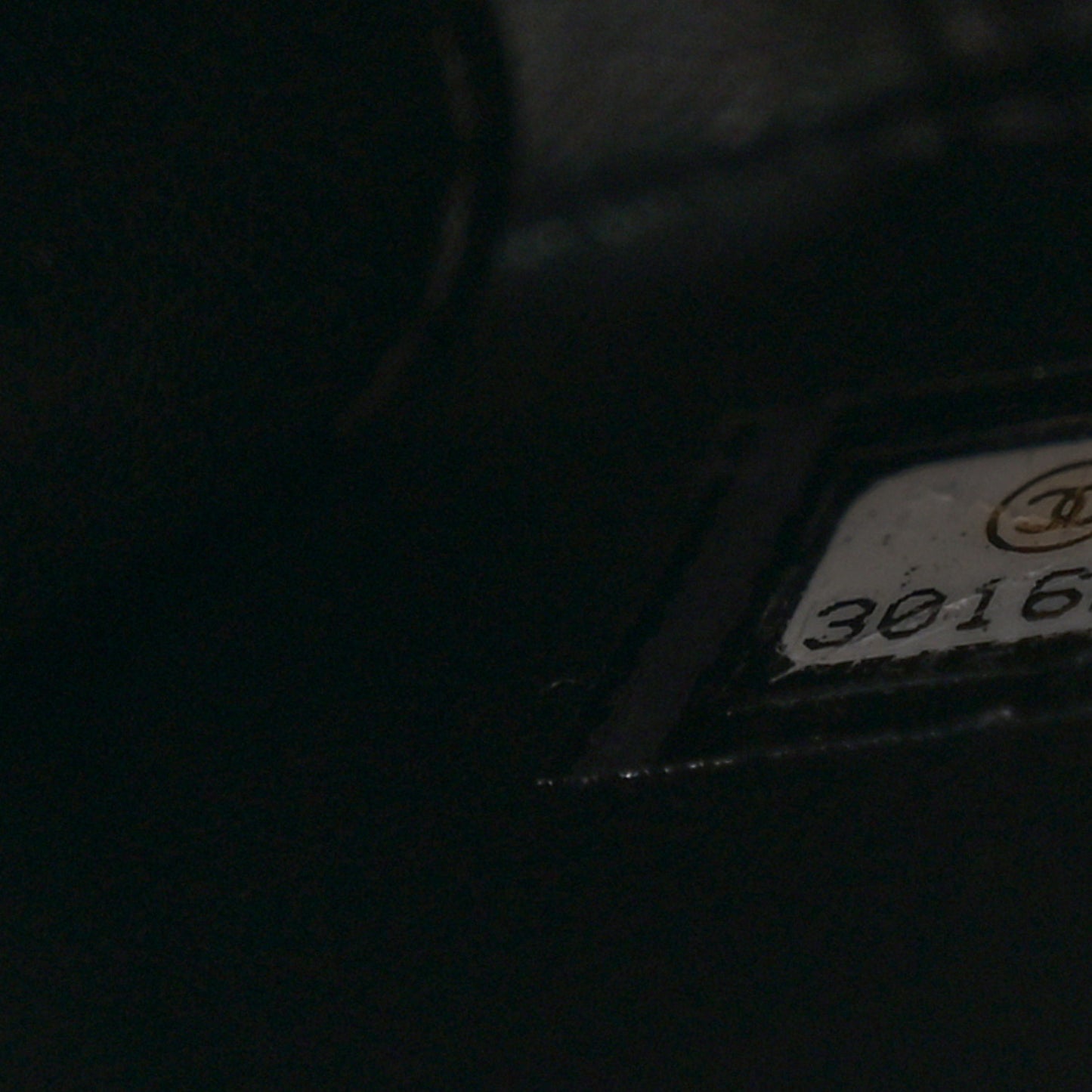 Lambskin Quilted Medium CC Filigree Vanity Case Black