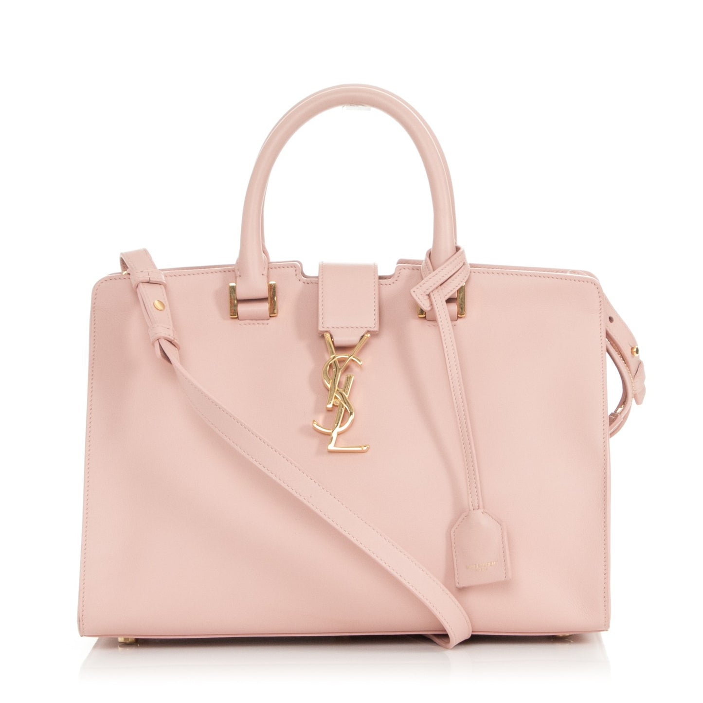 Calfskin Monogram Small Cabas Pale Blush