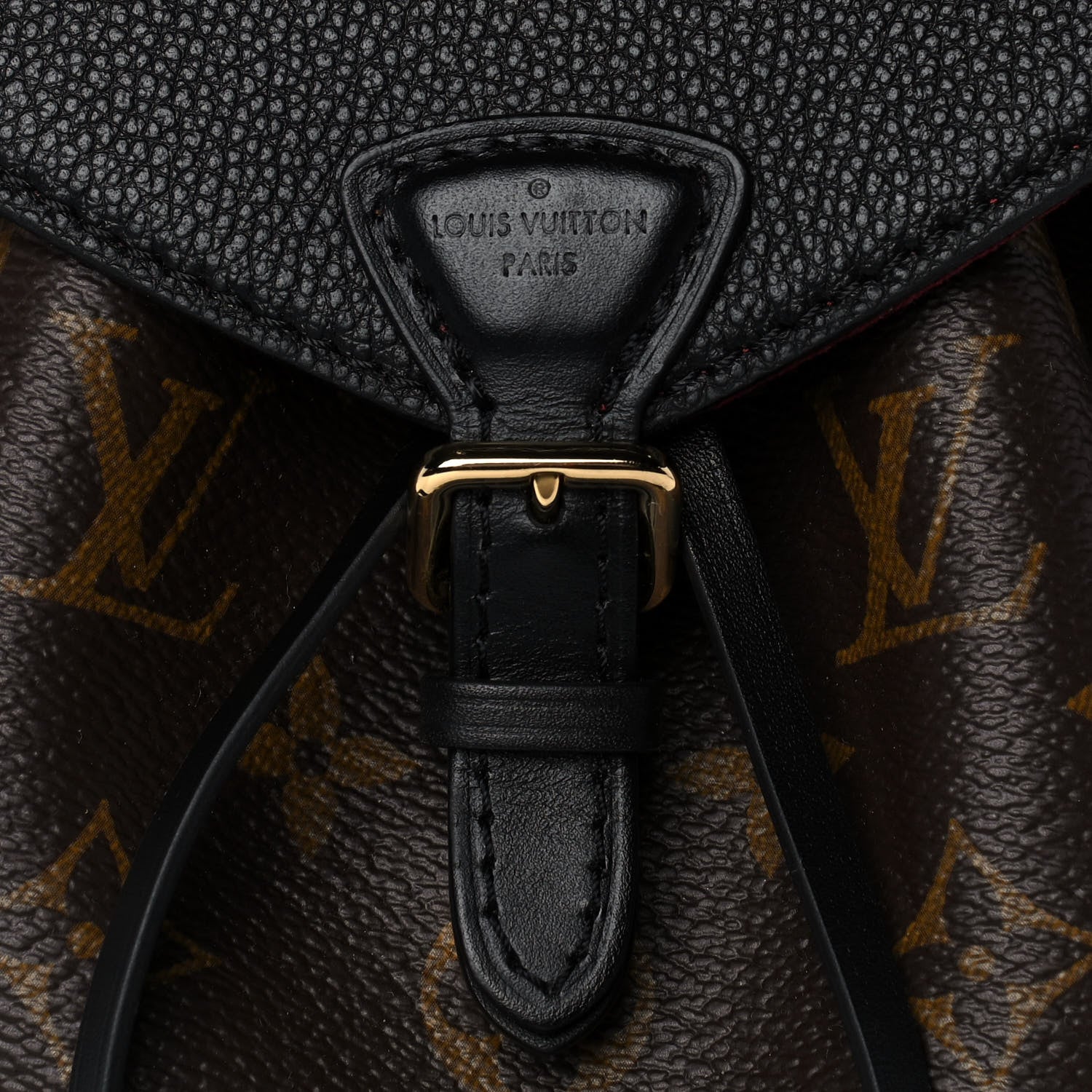 Louis Vuitton Monogram BB Montsouris NM Backpack Black 8 of 12