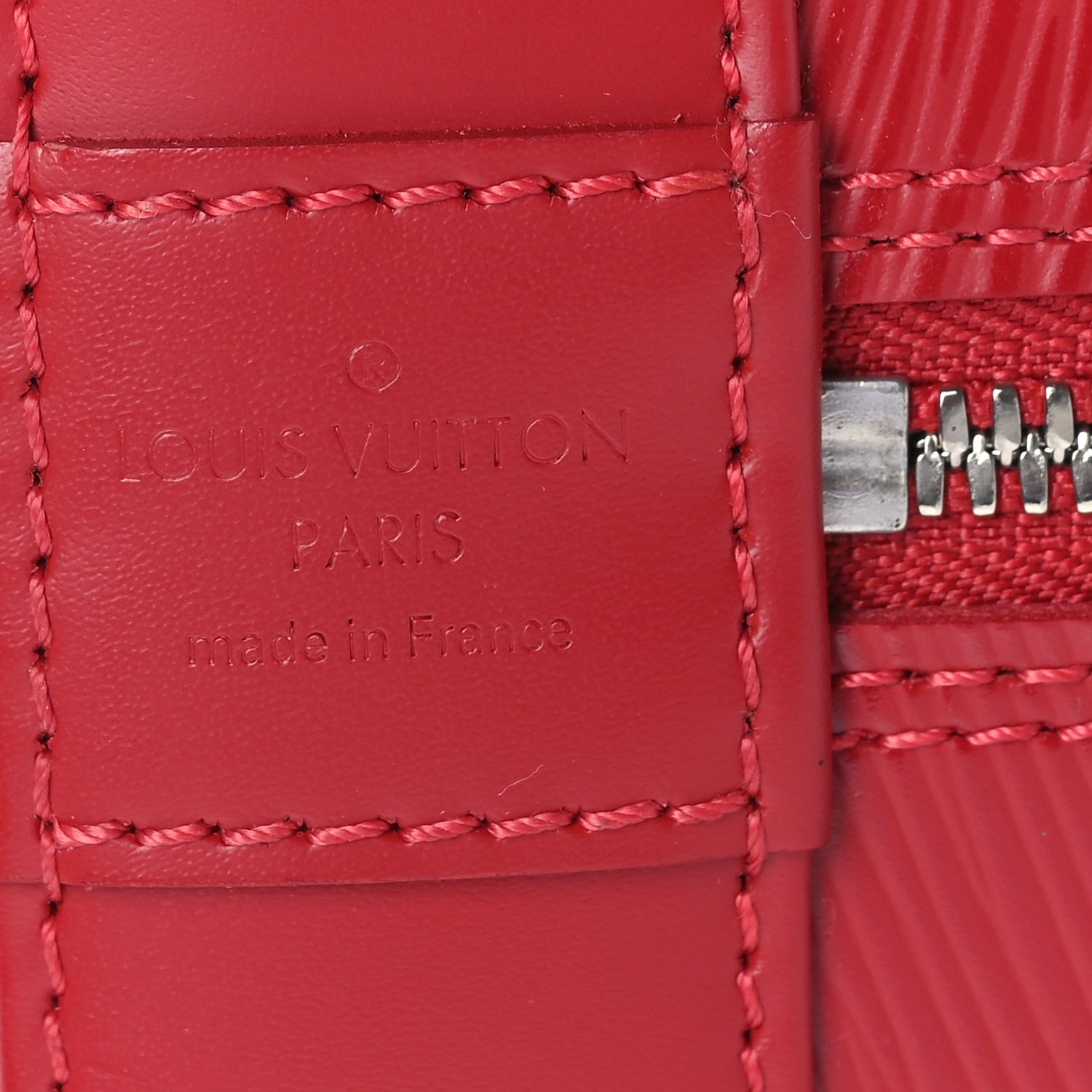 Louis Vuitton Epi Alma GM Rouge 5 of 7