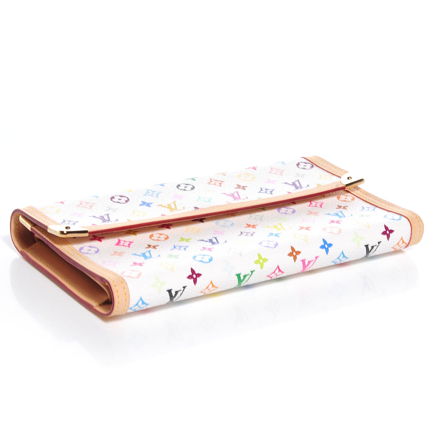 Monogram Multicolor Porte Tresor International Wallet White