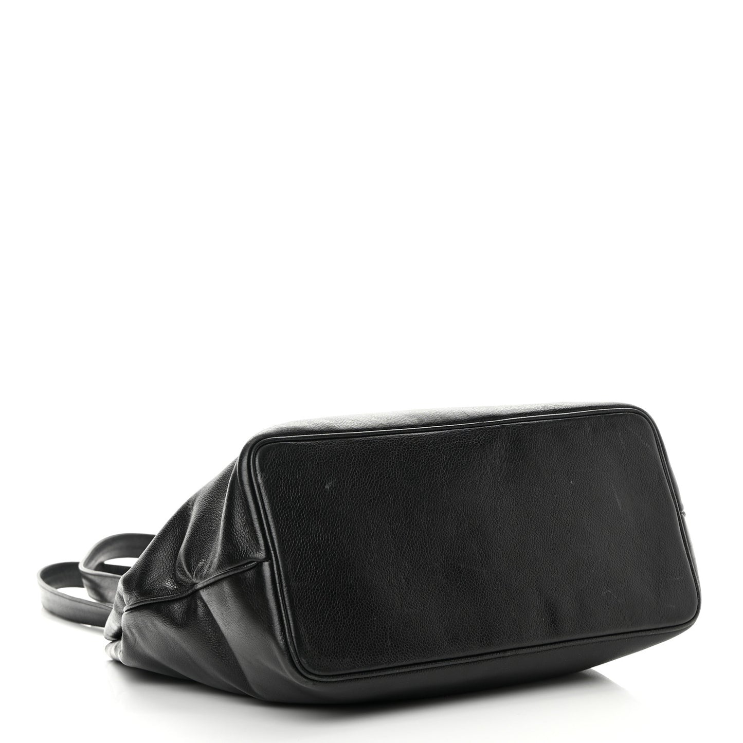 Caviar Large CC Shoulder Bag Black