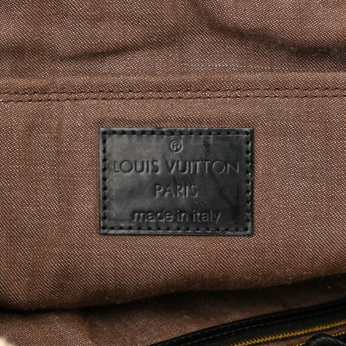 Patent Monogram Shearling Sac Thunder