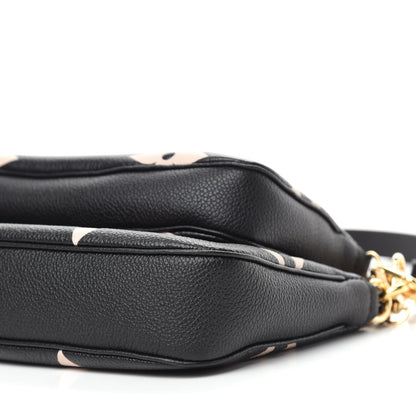 Louis Vuitton Empreinte Monogram Giant Multi Pochette Accessories Black Beige 8 of 10