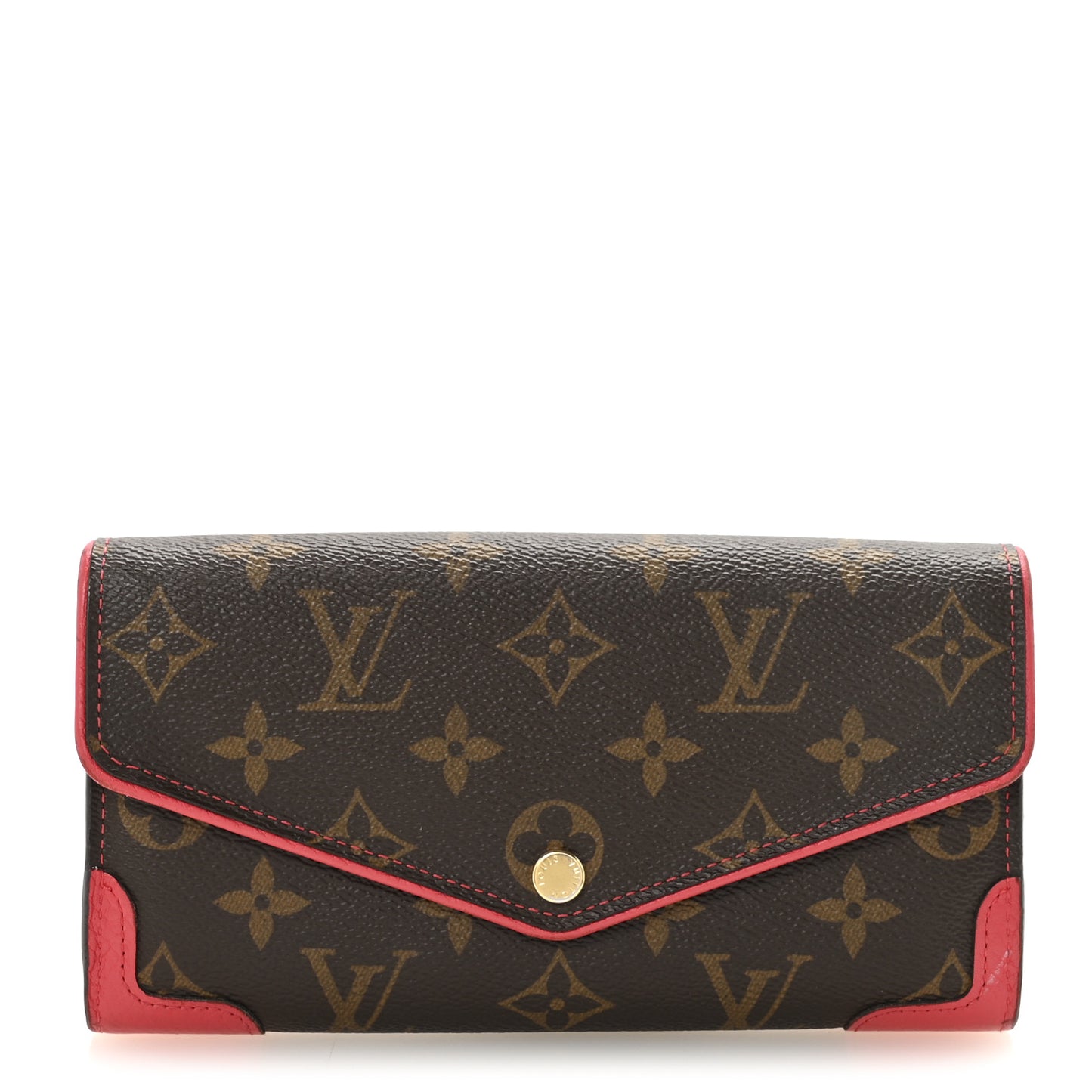 Monogram Sarah Retiro Wallet Poppy