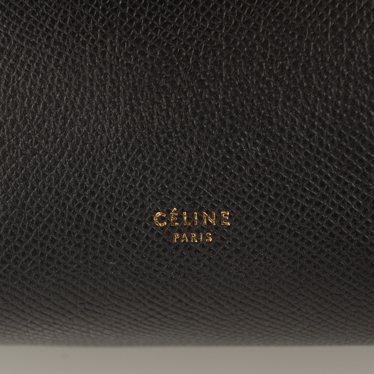 Celine Grained Calfskin Mini Belt Bag Black 5 of 9