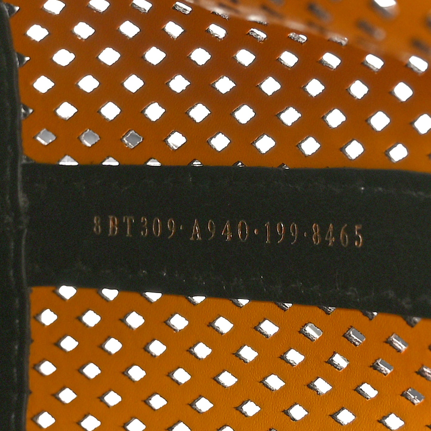 Vitello Liberty Glossy Lambskin F is Fendi Perforated Small Mon Tresor Bucket Bag Sand Mimosa Black