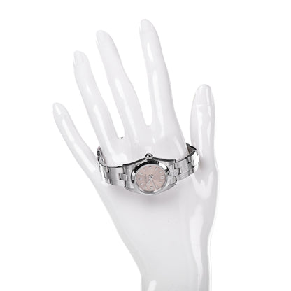 Rolex Stainless Steel 24mm Oyster Perpetual Watch Pink 76080 2 of 8