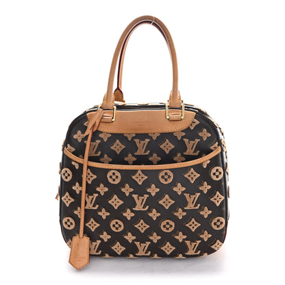 Louis Vuitton Monogram Tuffetage Deauville Cube Caramel 1 of 10
