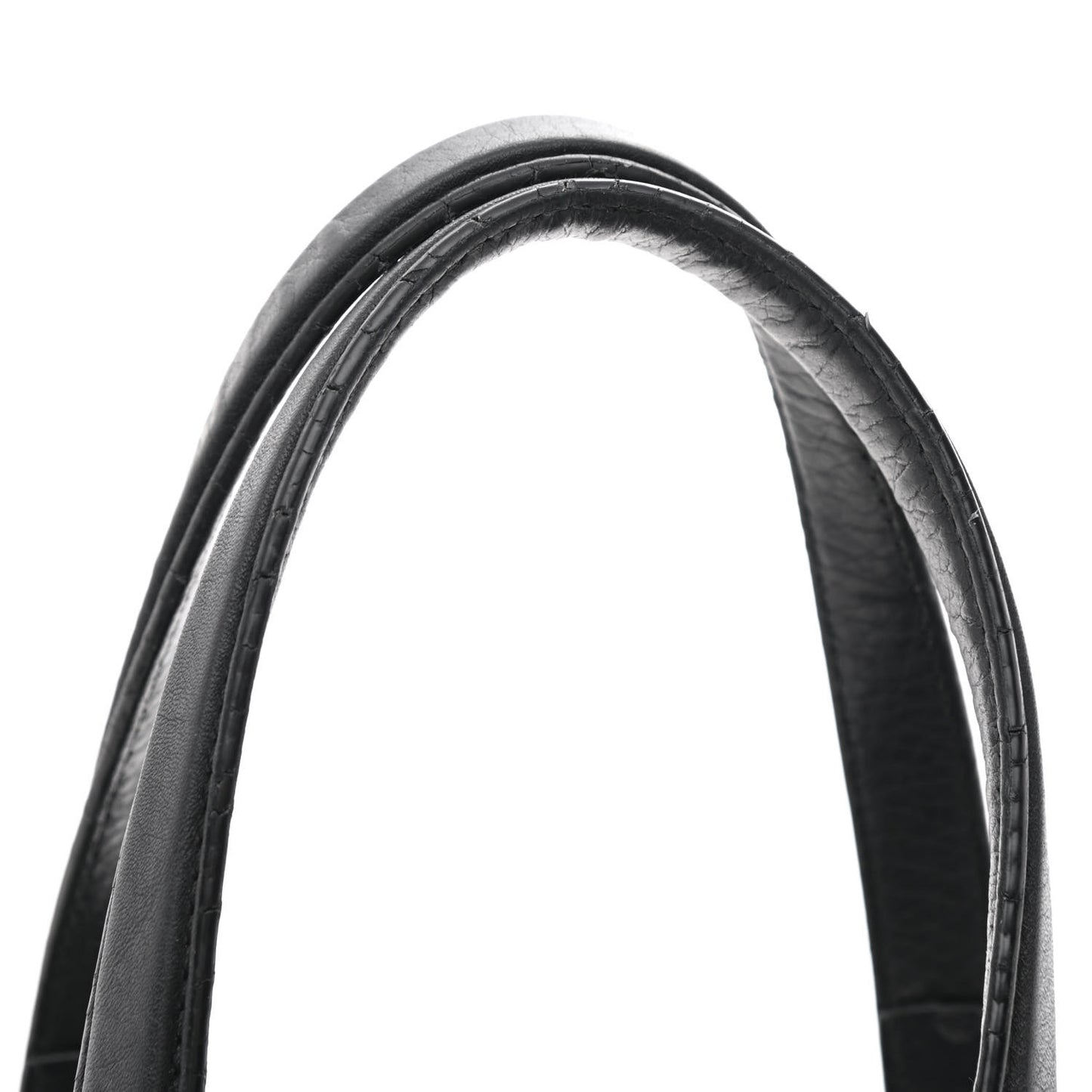 Pebbled Calfskin Medium Soho Shoulder Bag Black