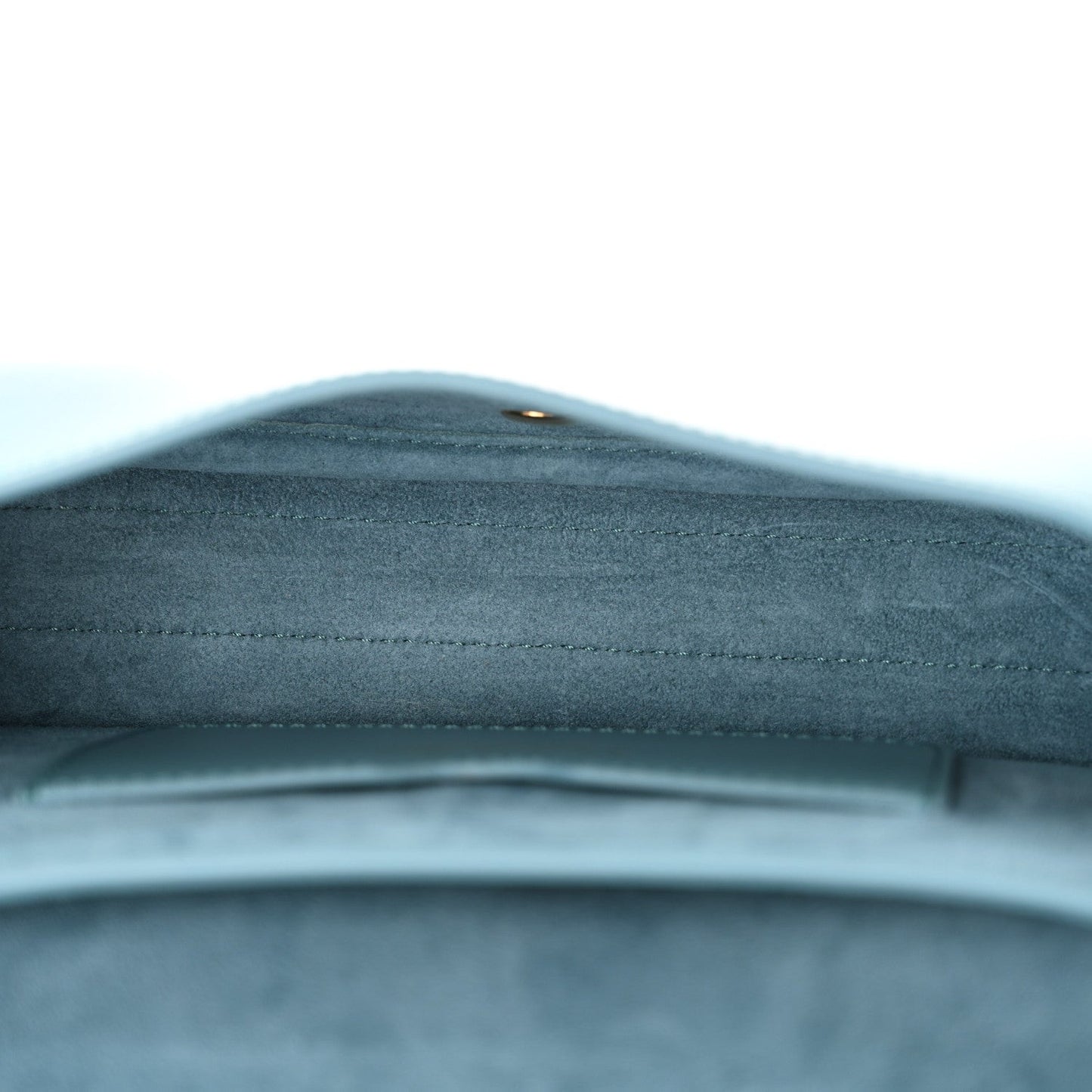 Box Calfskin East West Bobby Bag Blue