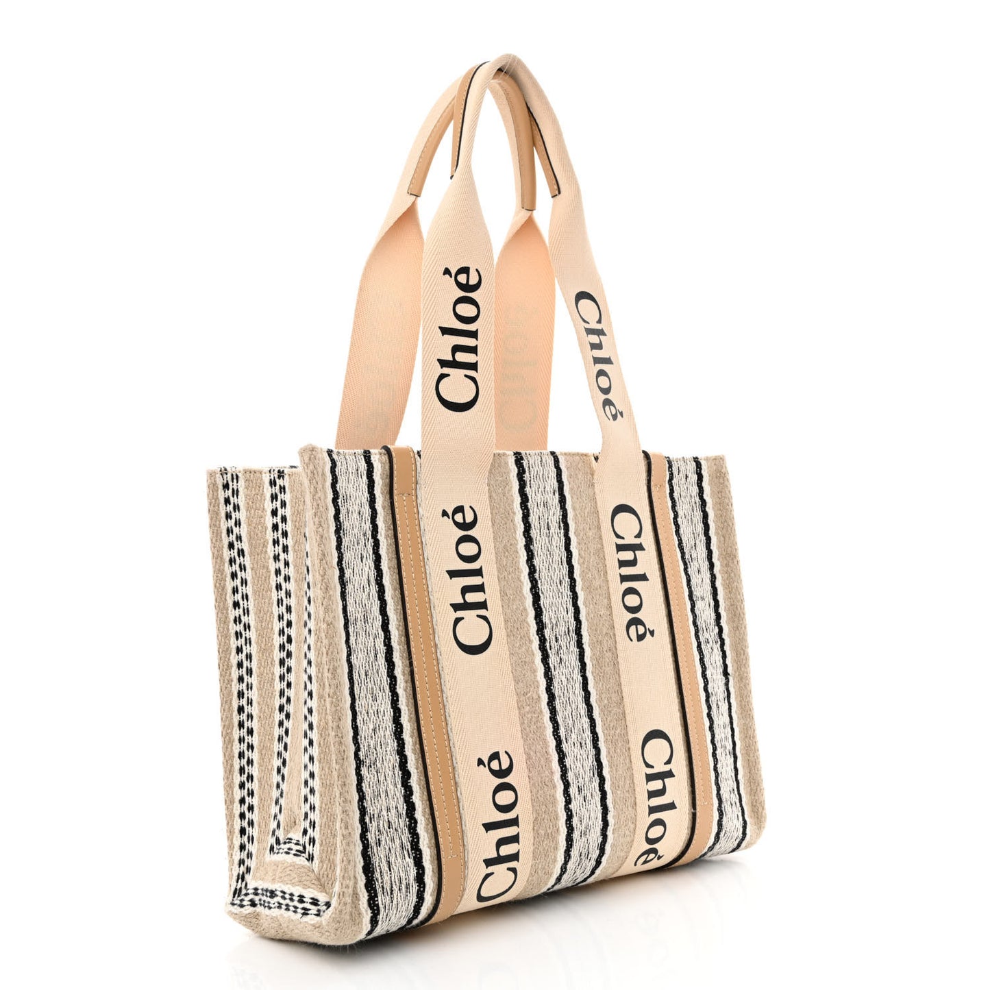 Knit Medium Woody Ribbon Tote Multicolor