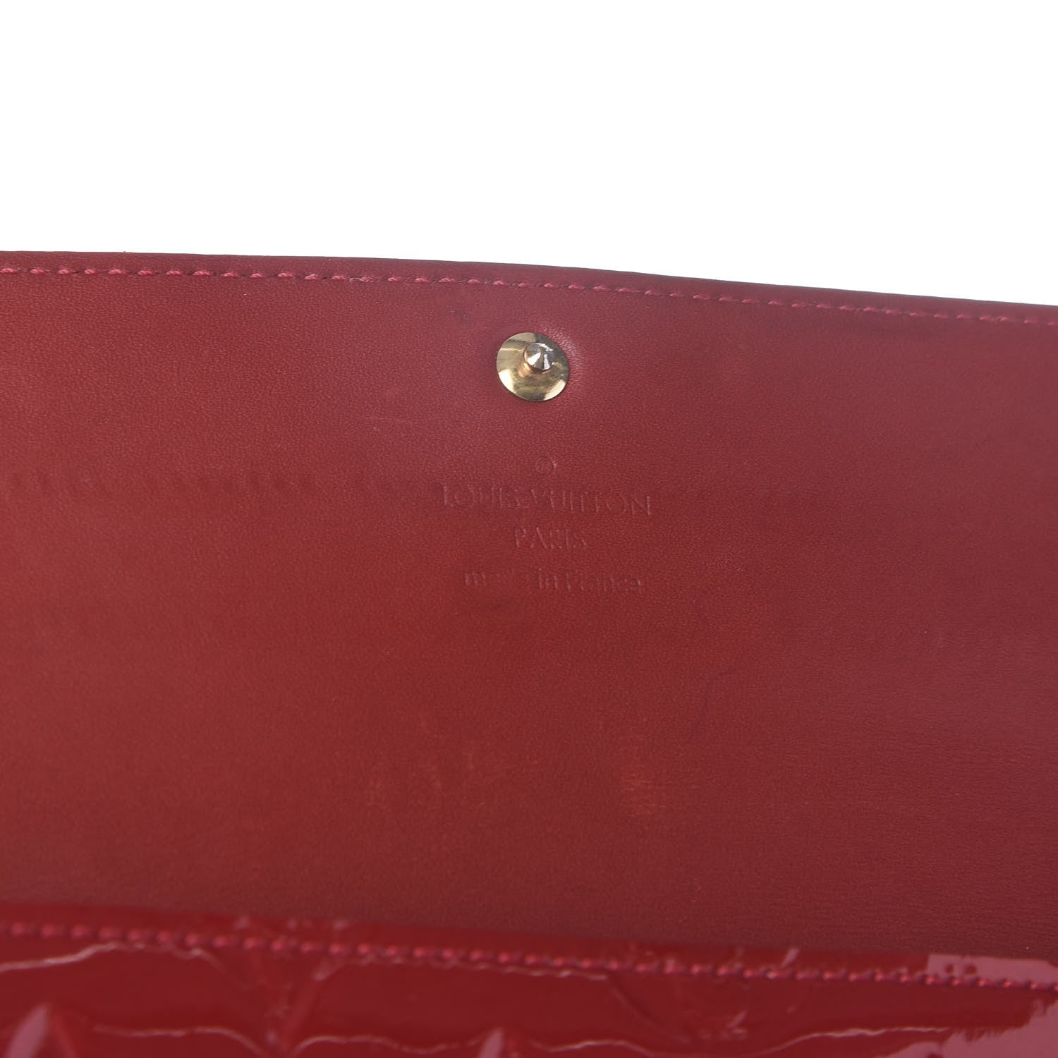 Louis Vuitton Vernis Sarah Wallet Pomme D'Amour 5 of 7