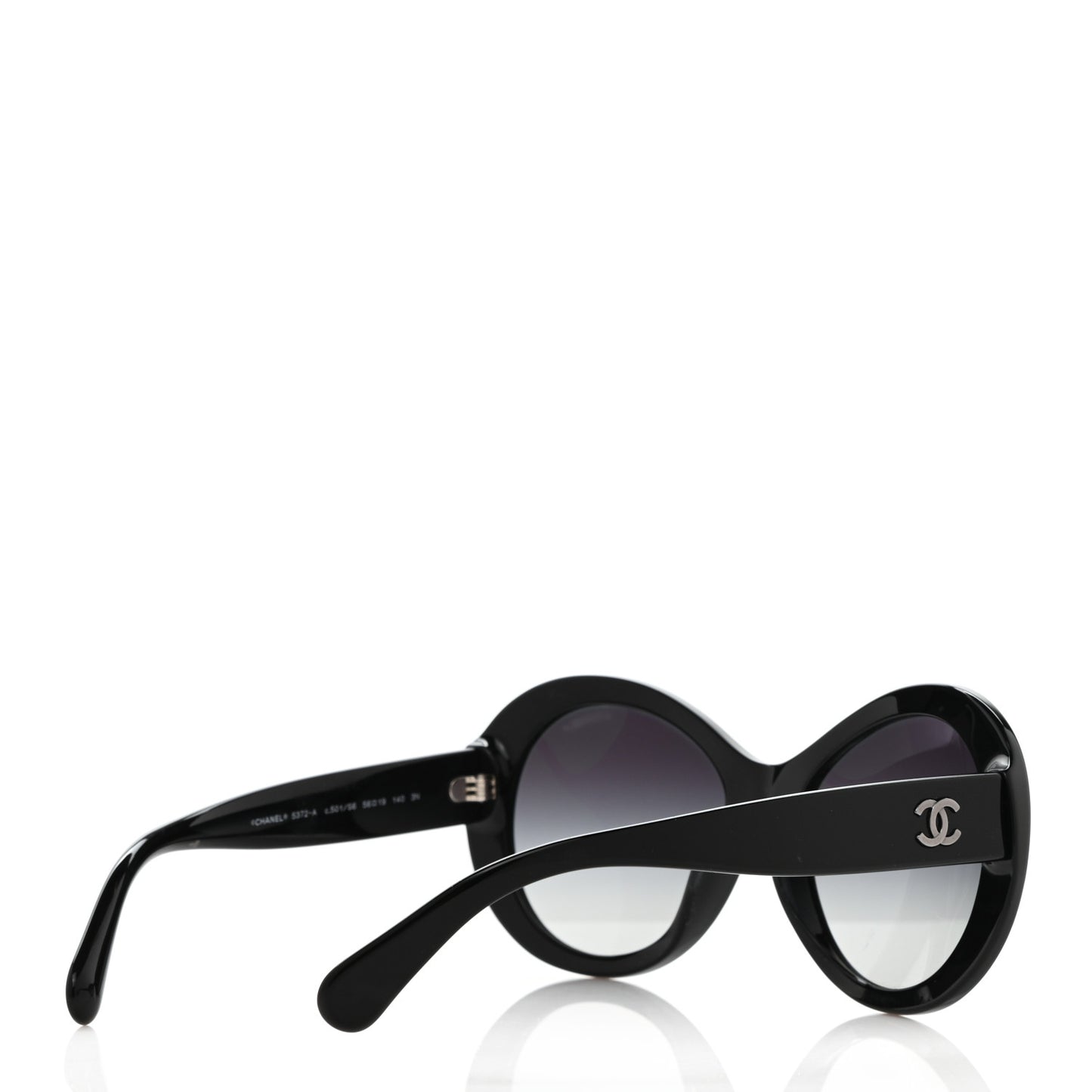 Oval CC Sunglasses 5372-A Black