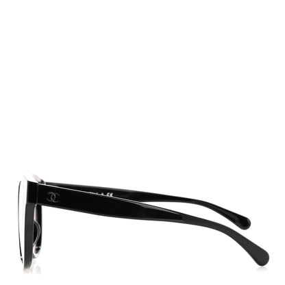 Chanel Acetate CC Butterfly Sunglasses 5414-A Black 3 of 9