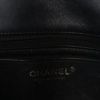 Chanel Lambskin Quilted Mini Rectangular Flap Black 5 of 9