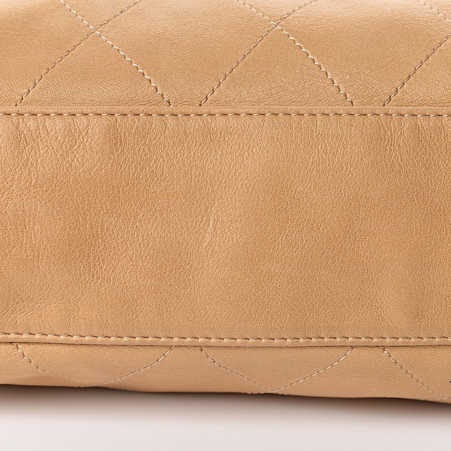 Chanel Lambskin Stitched Medium Ultimate Soft Tote Beige 10 of 18