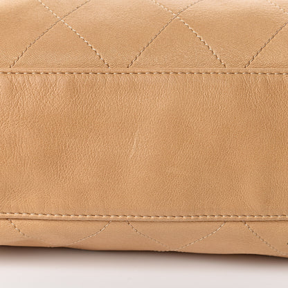 Chanel Lambskin Stitched Medium Ultimate Soft Tote Beige 10 of 18
