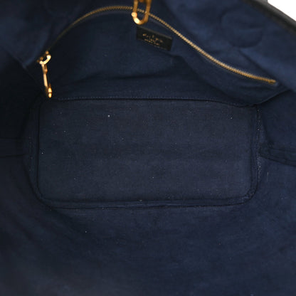 Louis Vuitton Empreinte Monogram Giant Neverfull MM Black 5 of 9