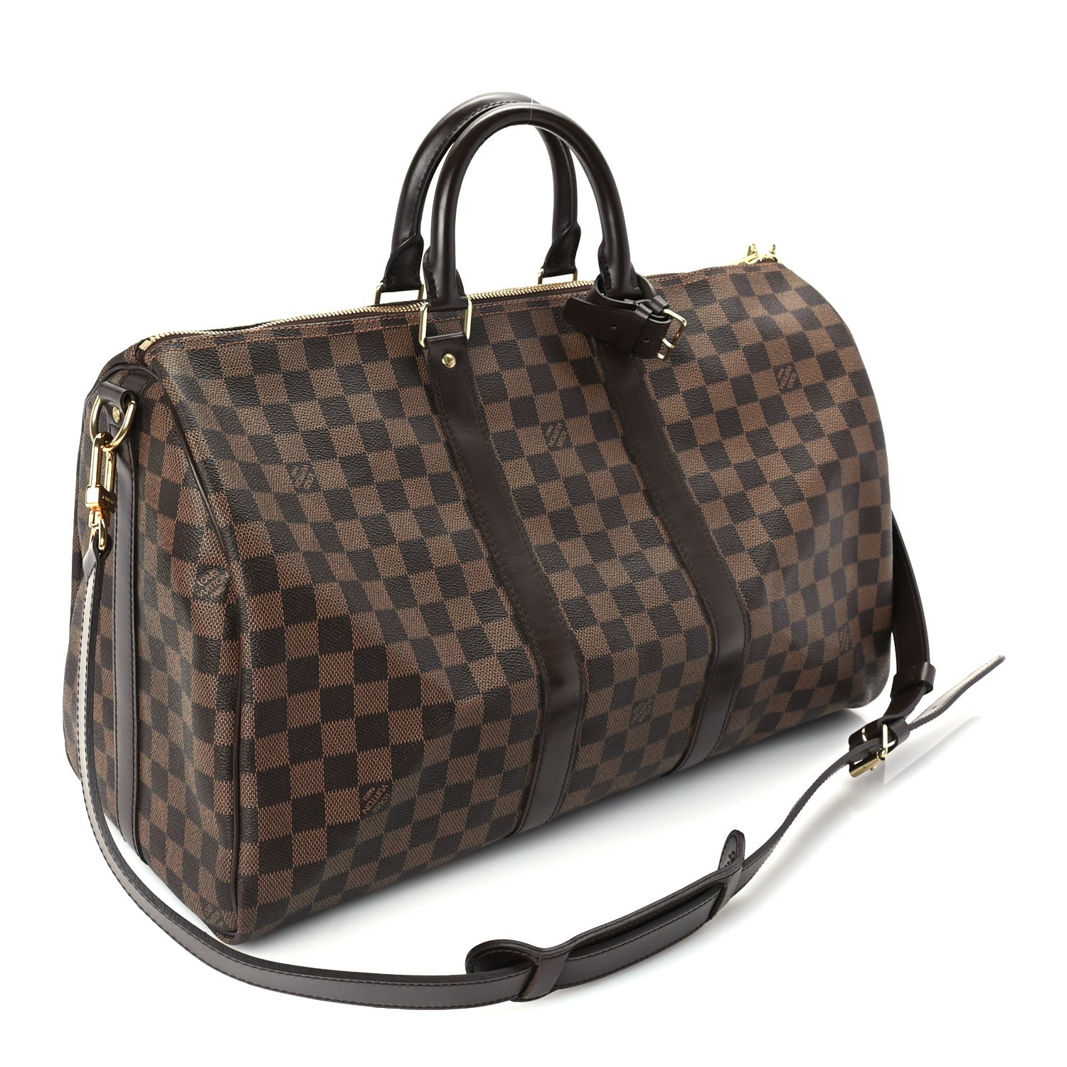Louis Vuitton Damier Ebene Keepall Bandouliere 45 2 of 8